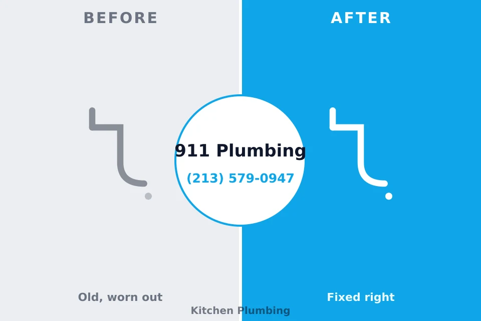Before and after: plumbing company Manassas Park, VA